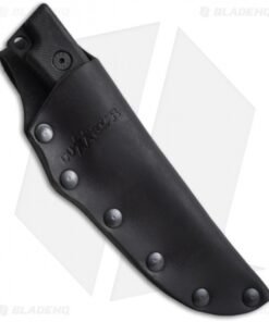 DUSTAR Knives Lahav Fixed Blade Knife (3.5" Black Plain)