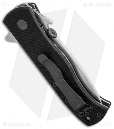 Emerson CQC-7 Flipper Tanto Knife (3.3" Stonewash) SF - Image 3