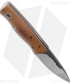 Alternative view of Fiddleback Forge Bushnub Knife Micarta (3.375" Satin)