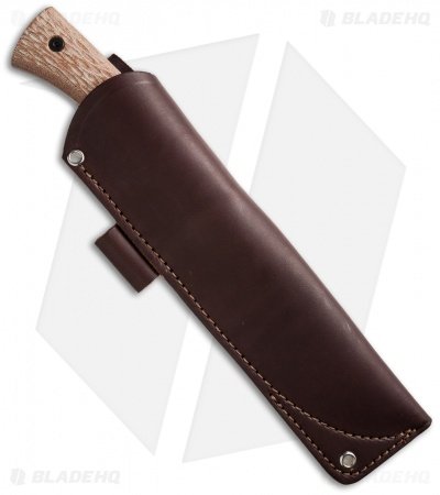Fiddleback Forge Production Camp Knife Natural Canvas Micarta (6.5" Stonewash) - Image 2