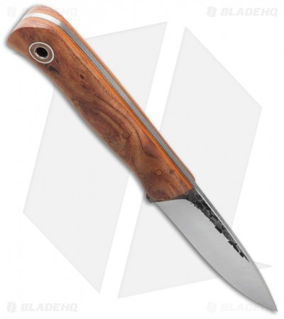 Fiddleback Forge Hiking Buddy Knife Cherry Wood (3.125" Satin) - Image 2