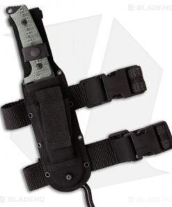 Alternative view of Fox Knives Combat Jungle Fixed Blade Knife (7.5" Black Plain) FX-133 MGT