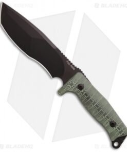Fox Knives Trapper Fixed Blade Knife (6.7" Black) FX-132 MGT