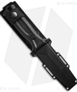 Alternative view of Gerber StrongArm Fixed Blade Knife Black (4.8" Black Serr) 30-001060
