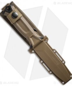 Alternative view of Gerber StrongArm Fixed Blade Knife Coyote Brown (4.8" Black Serr) 30-001059