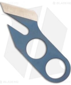 Gray Precision Rhino Tool Titanium Knife (Blue)