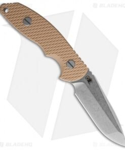 Alternative view of Hinderer Knives FXM 3.5" Fixed Blade Spanto Knife Coyote Brown *No Sheath
