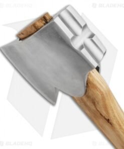 Alternative view of Hoffman Blacksmithing 19" Wasatch Axe w/ Ash Wood Handle - Full Polish