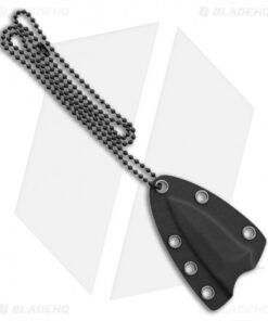 Alternative view of Hoffner Knives Bodyguard Fixed Blade Neck Knife (2.5" Black SW)