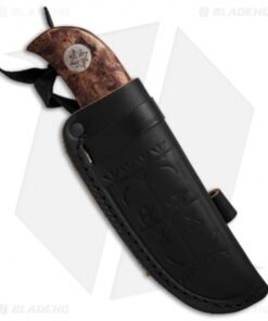 Alternative view of Karesuando Kniven Vuonjal Fixed Blade Knife Curly Birch (2.875" Satin)