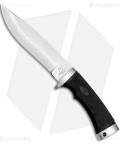 Katz Knives Lion King Fixed Blade Knife Black Kraton (6.125" Satin) K-302