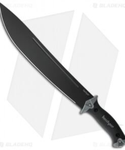 Kershaw Camp 14 Fixed Blade Knife Machete w/ Sheath (14" Black) 1076