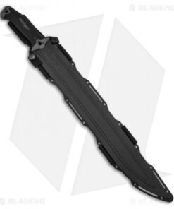 Alternative view of Kershaw Camp 14 Fixed Blade Knife Machete w/ Sheath (14" Black) 1076