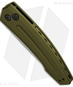 Alternative view of Kershaw Launch 2 Automatic Knife OD Green Aluminum (3.4" Stonewash) 7200SWOL