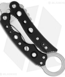 Alternative view of Mantis Vuja De Balisong Karambit Crossover Bali-Bit Knife (2" Satin) MK-4