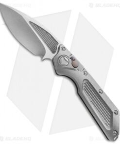 Bark River Bravo 1 Field Fixed Blade Knife Burgundy Canvas Micarta (4.25" Satin)