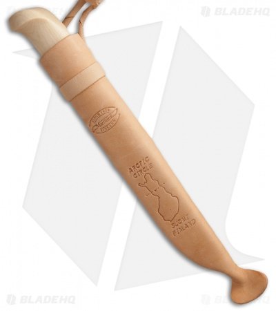 Marttiini Arctic Circle Birch Fixed Blade Knife (3.5" Mirror) 121019 - Image 2