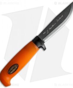 Alternative view of Marttiini Martef Skinner Orange Fixed Blade Knife (4.125" Black) 186024T