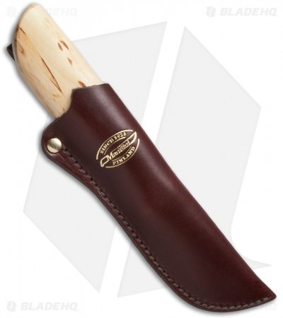 Marttiini Knives New Handy Curly Birch Fixed Blade Knife (3" Mirror) 511017 - Image 2