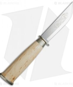 Alternative view of Marttiini Lapinleuku Fixed Blade Knife Curly Birch (Mirror Plain) 235