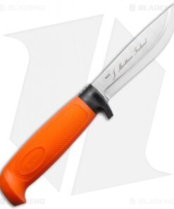 Alternative view of Marttiini Condor Skinner Basic Knife Orange Rubber (4.25" Polish)