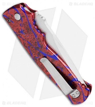 Walter Brend Custom "Trick Splash" M2 Auto Knife Stingray (4" Clip Point) - Image 2