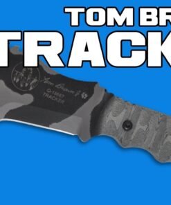 Alternative view of TOPS Knives Tom Brown Tracker #1 Fixed Blade Knife (6.375" Black) TBT-010