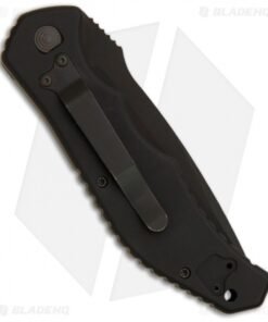 Alternative view of Meyerco 18 X-Ray Spear Point Automatic Knife (3.8" Black Serr) MFXRAY1