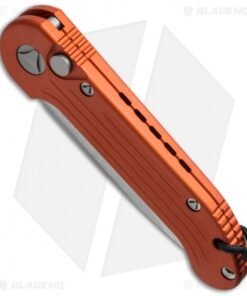 Alternative view of Microtech LUDT Automatic Knife Orange (3.4" Stonewash) 135-10OR