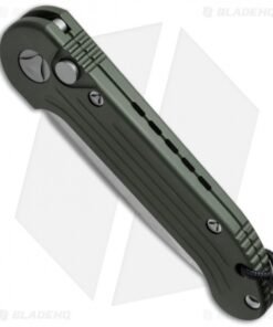 Alternative view of Microtech LUDT Automatic Knife OD Green (3.4" Stonewash) 135-10OD
