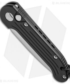 Alternative view of Microtech LUDT Automatic Knife Blue (3.4" Stonewash) 135-10BL