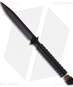 Alternative view of Microtech A.D.O. Knife S/E Fixed Blade (4.5" Black Plain) 116-1