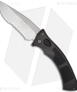 Vintage Microtech Amphibian Automatic Knife (3.5" Stonewash Serr) 02/2002