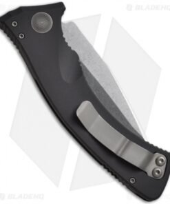 Alternative view of Vintage Microtech Amphibian Automatic Knife (3.5" Stonewash Serr) 02/2002