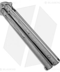 Alternative view of Microtech Marfione Custom Tachyon III Balisong SW Titanium (4.5" Two-Tone SW)