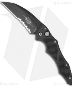 Microtech Kestrel Folding Knife (3" Black Serr) 06/1999
