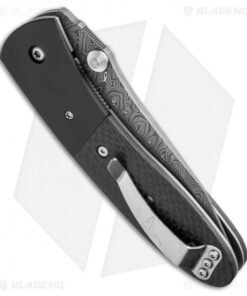 Alternative view of RARE Microtech LCC Custom Damascus D/A Automatic Knife (3.5" Damascus) 087