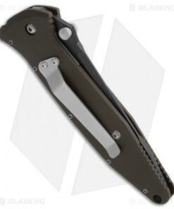 Alternative view of RARE Microtech Socom D/A Automatic Tanto Knife (4" Black Plain) 6/97