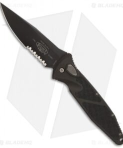 Rare Microtech Socom Elite Automatic Knife (4" Black Serr) 01/2001