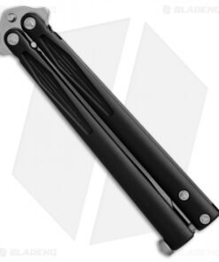 Alternative view of Microtech Tachyon III Balisong Butterfly Knife (4.5" Stonewash) 173-10