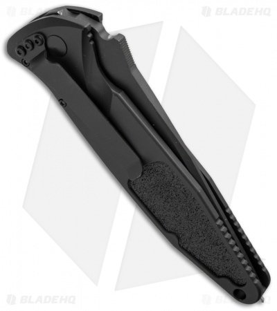 Microtech Socom Elite Tactical Automatic Knife (4" Black Serr) 12/2004 - Image 2