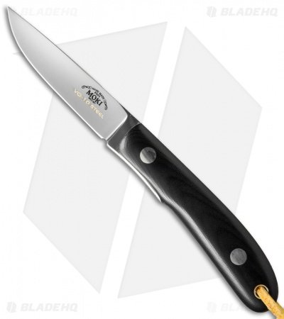 Moki Knives Medium Banff Fixed Blade Knife Micarta (2.5" Satin)