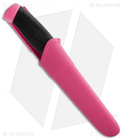 Morakniv Companion Magenta Fixed Blade Knife (4" Satin) - Image 2