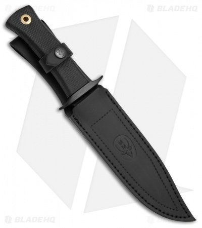 Muela Mirage Tactical Fixed Blade Knife Black (7" Black Serr) - Image 2