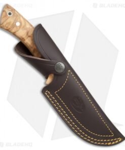 Alternative view of Muela Rhino Fixed Blade Knife Olive Wood (4" Satin)