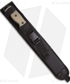 Alternative view of Ontario RD-9 Ready Detachment Knife w/ Black Micarta Handle (9.5" Black Serr)