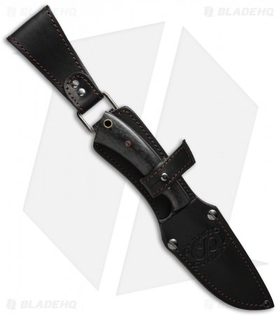 Olamic Cutlery Nero Fixed Blade Knife Carbon Fiber (4.75" Damascus) 2027 - Image 2