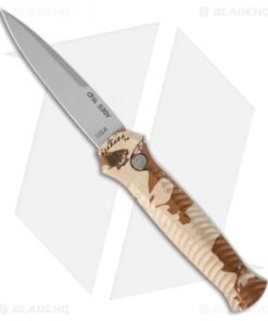 Fox Knives Parong Hunting Karambit Knife w/ Olivewood (3.75" Plain) FX-637OL