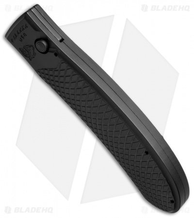 Piranha Toxin Automatic Knife Black (3.75" Black Serr) - Image 3