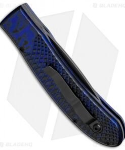 Alternative view of Piranha Toxin Automatic Knife Blue (3.75" Black)